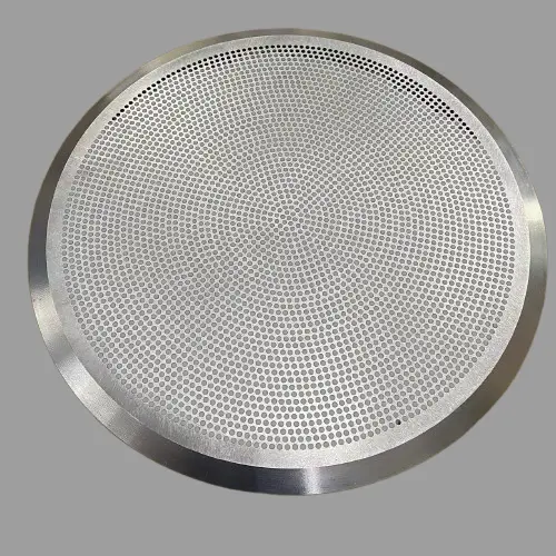 CNC Machined Aluminum Ceiling Speaker Grille – Round, 6061 Alloy, Anodized Finish