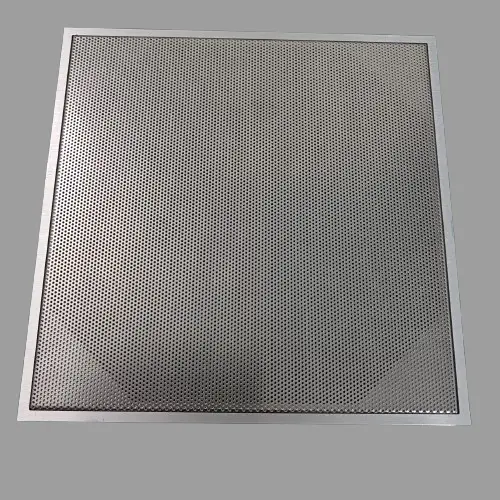 Etched & Stamped Stainless Steel Ceiling Speaker Grille